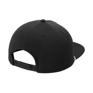 App State Headline 5-Panel Poly Rope Cap - Black/White