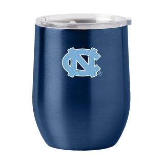 North Carolina 16oz Gameday Stainless Curved Beverage