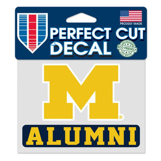 Michigan Wolverines ALUMNI Perfect Cut Color Decal