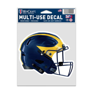 Michigan Wolverines HELMET Fan Decals 3.75" x 5"