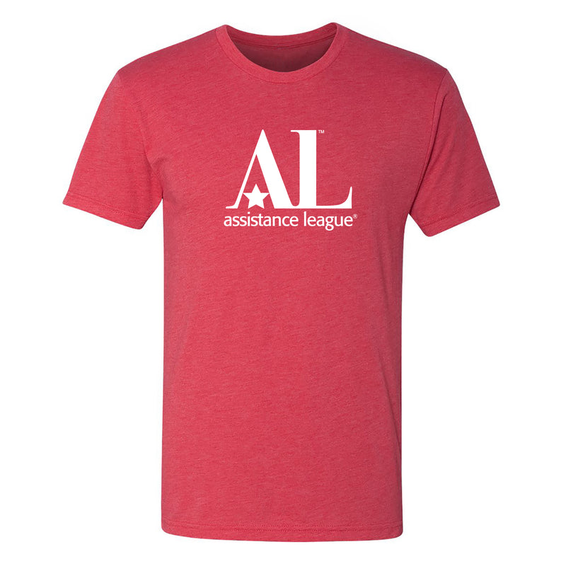 Assistance League Logo Triblend T-Shirt - Vintage Red