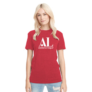 Assistance League Logo Triblend T-Shirt - Vintage Red