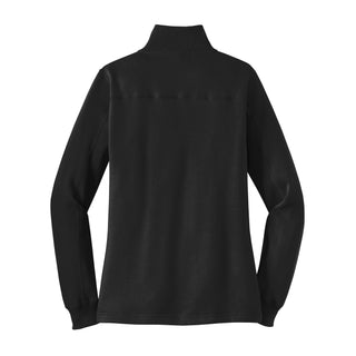 App State Primary Logo LC Women's 1/4 Zip - Black