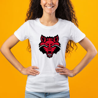 Arkansas State Primary Logo Women's T-Shirt - White