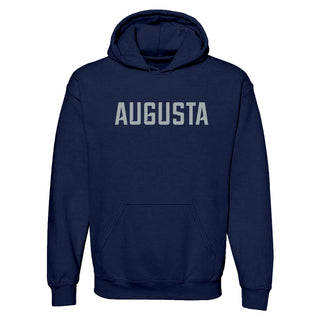 Augusta University Basic Block Hoodie - Navy