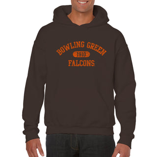 Bowling Green Athletic Arch Hoodie - Dark Chocolate