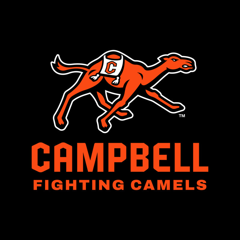 Campbell University Fighting Camels Primary Logo Heavy Cotton Tank Top - Black