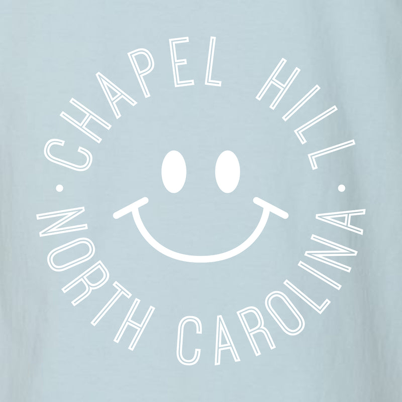 Chapel Hill Monotone Smile CC T-Shirt - Chambray