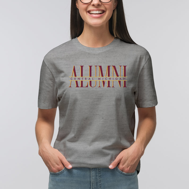 Central Michigan Classic Alumni T-Shirt - Sport Grey