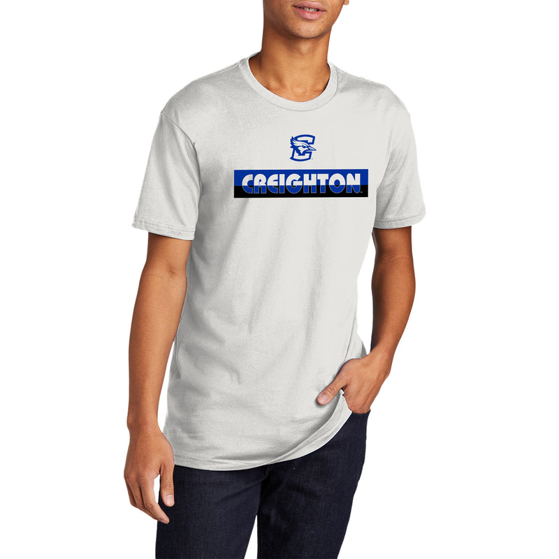 Creighton Split Bar NLA T-Shirt - White