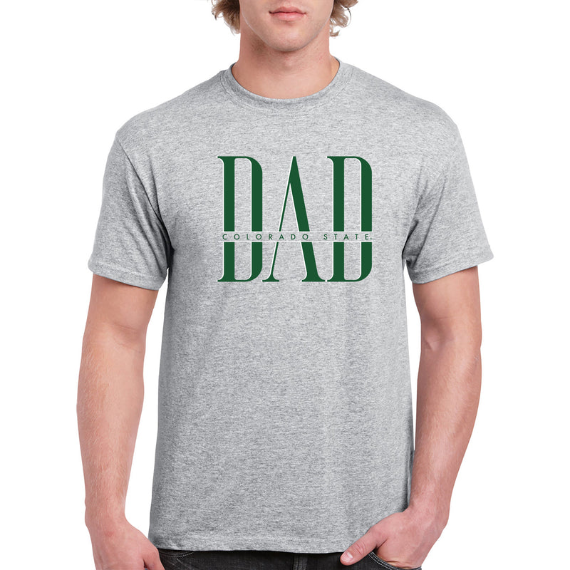 Colorado State Classic Dad T-Shirt - Sport Grey