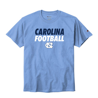 Champion Carolina Football Triblend T-Shirt - Light Blue