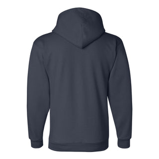 Carolina Tar Heels Stacked Powerblend Hoodie - Navy