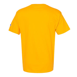 Iowa Arch Logo Champion SS T-Shirt - Gold