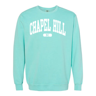 Chapel Hill Arch Comfort Colors Sweatshirt - Chalky Mint