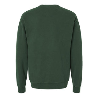 MSU Checkerbox CW Garment-Dyed Crewneck - Field Green