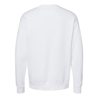 Indiana Checkerbox CW Garment-Dyed Crewneck - White