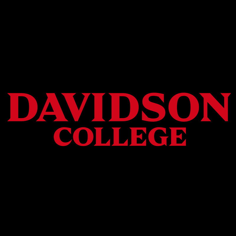 Davidson Wildcats Basic Block Youth T Shirt - Black