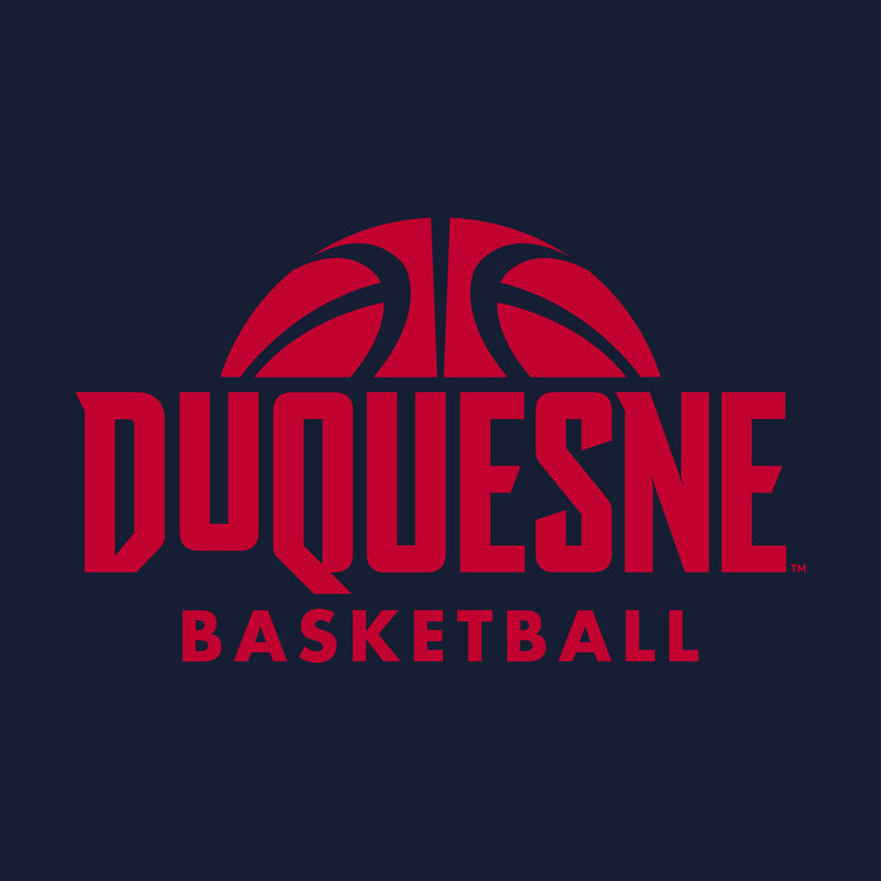 Duquesne Basketball Hype T-Shirt - Navy