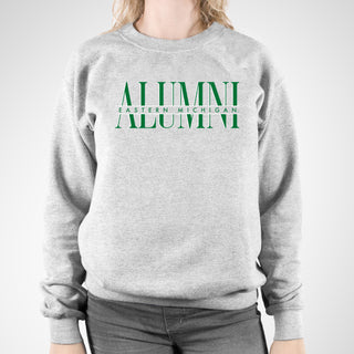 Eastern Michigan Classic Alumni Crewneck - Sport Grey