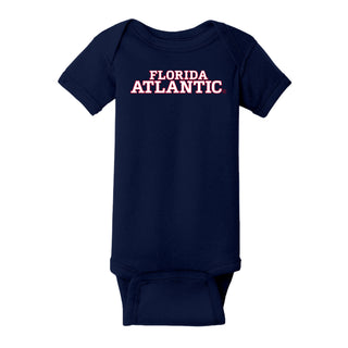 Florida Atlantic University Owls Basic Block Creeper - Navy