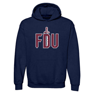 FDU Knights Primary Logo Hoodie - Navy