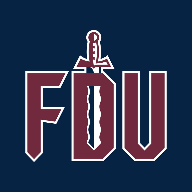 FDU Knights Primary Logo Women's T-Shirt - Navy