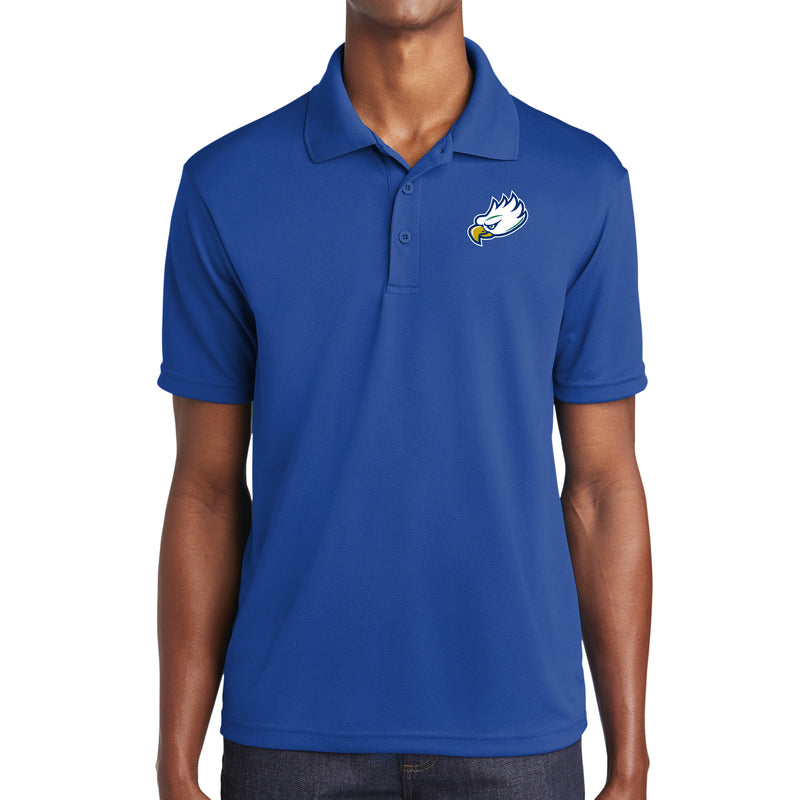 Florida Gulf Coast University Eagles Primary Logo Polo - Royal