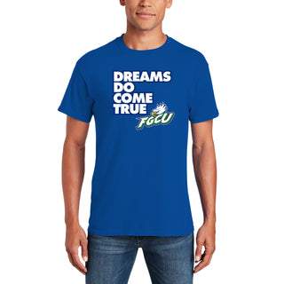 Florida Gulf Coast University Eagles Dreams Come True Short Sleeve T Shirt - Royal