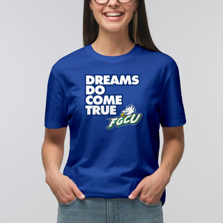 Florida Gulf Coast University Eagles Dreams Come True Short Sleeve T Shirt - Royal