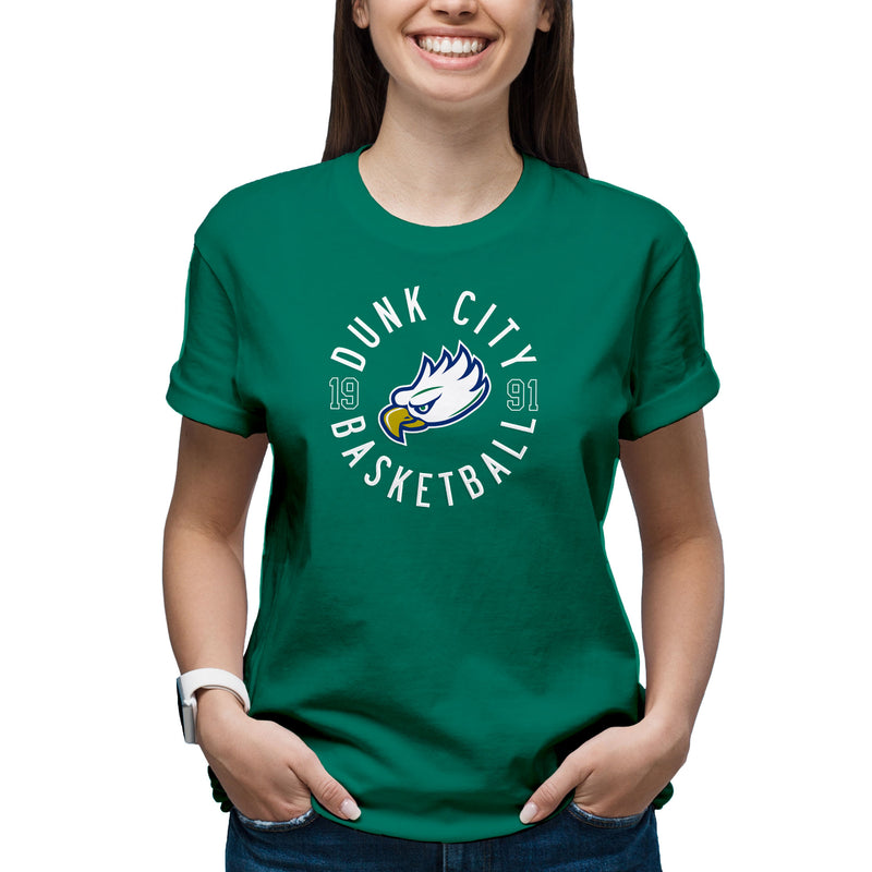 Florida Gulf Coast University Eagles Dunk City Circle Short Sleeve T Shirt - Kelly