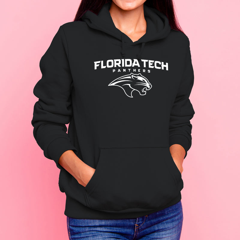 Florida Institute of Technology Panthers Arch Logo Hoodie - Black
