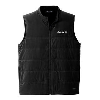 Acacia Primary Wordmark LC Travis Mathew Cold Bay Vest - Black