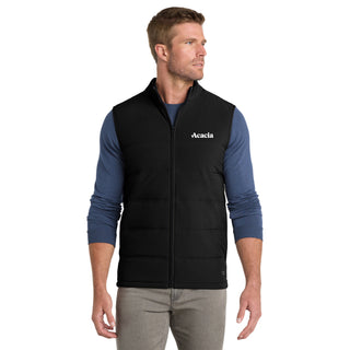 Acacia Primary Wordmark LC Travis Mathew Cold Bay Vest - Black