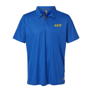 Alpha Epsilon Pi Greek Letter Block LC Oakley Team Issue Hydrolix Polo - Team Royal