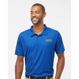 Alpha Epsilon Pi Greek Letter Block LC Oakley Team Issue Hydrolix Polo - Team Royal