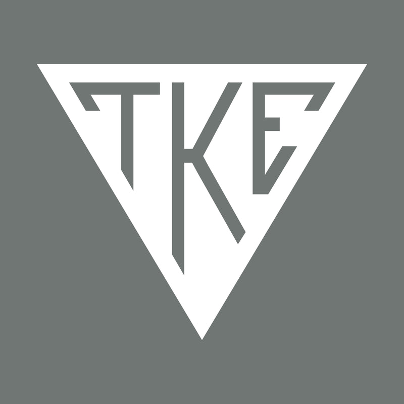 Tau Kappa Epsilon Greek Primary Logo CC T-Shirt - Grey