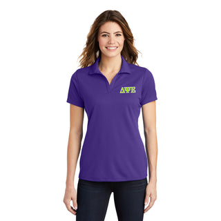 Delta Psi Epsilon LC EMB Ladies Polo - Purple