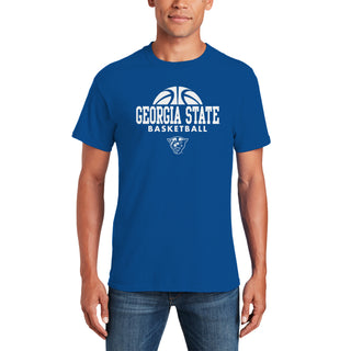 Georgia State University Panthers Basketball Hype Short Sleeve T Shirt - Royal