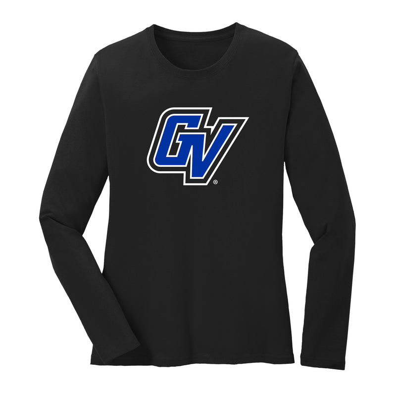 GVSU Primary Logo Women's Long Sleeve - Black