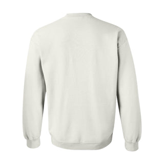 University of Michigan Wolverines Boldline Basic Cotton Crewneck Sweatshirt - White