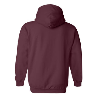 Central Michigan University Chippewas Institutional Logo Hoodie - Maroon