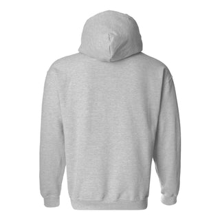 University of New Mexico Lobos Institutional Logo Cotton Hoodie - Sport Grey