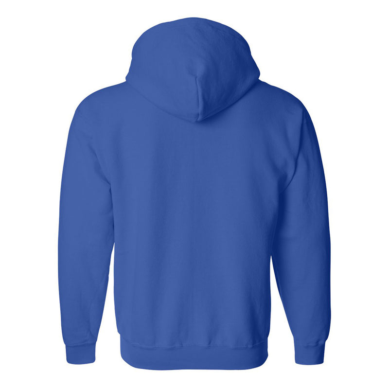 Creighton University Bluejays Primary Logo Full Zip Hoodie - Royal