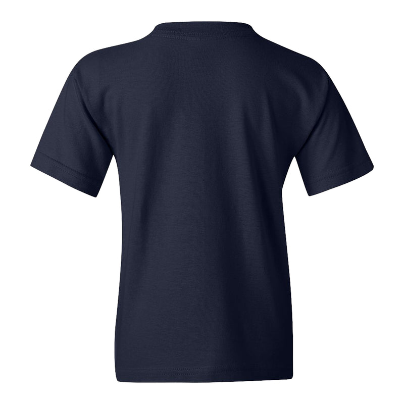 University of Dayton Flyers Basic Block Youth Short Sleeve T Shirt - Navy