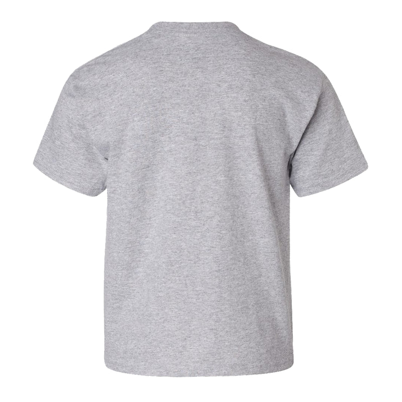 Bemidji State Beavers Primary Logo Youth T Shirt - Sport Grey