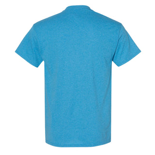 Belmont Bruins Mega Arch T-Shirt - Heather Sapphire