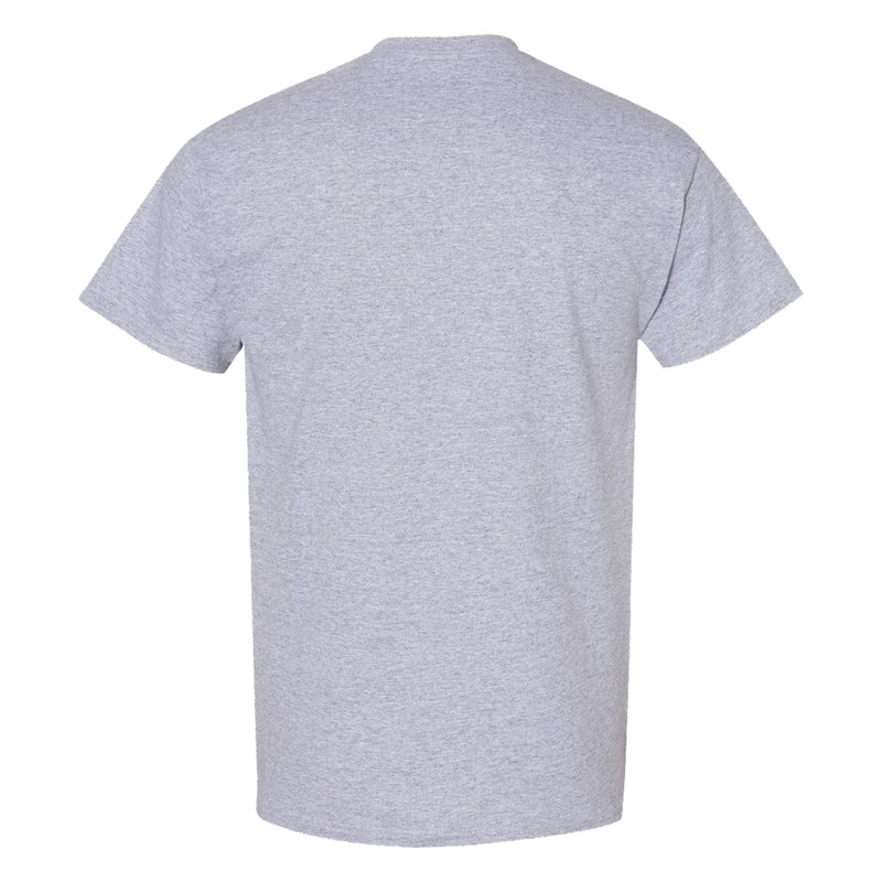 Bemidji State Beavers Primary Logo T Shirt - Sport Grey