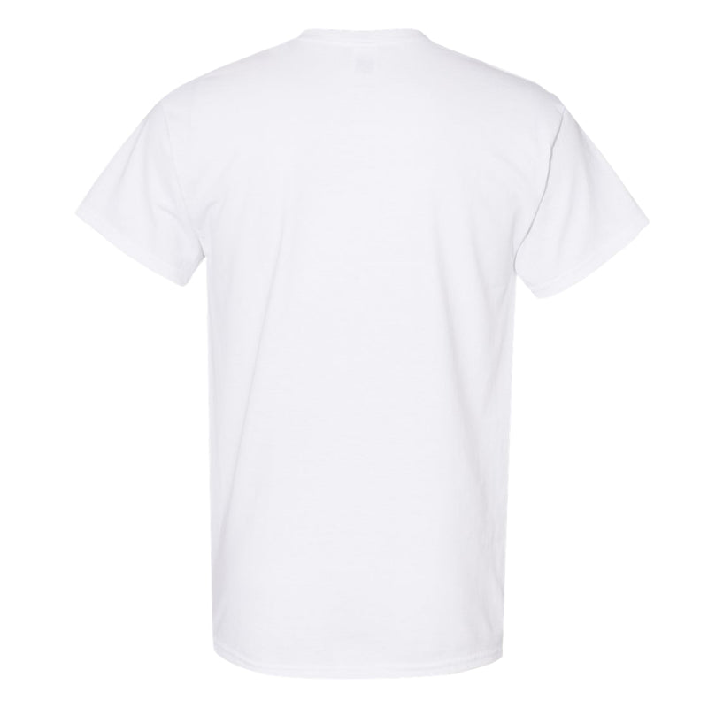 Gardner-Webb University Bulldogs Alumni Basic Block Cotton Short Sleeve T Shirt - White