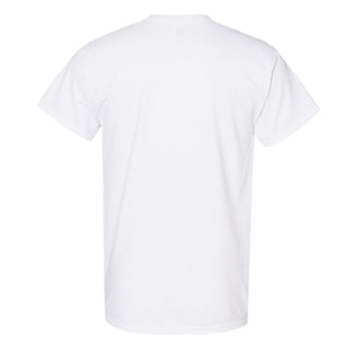 Aquinas College Saints Primary Logo Basic Cotton Short Sleeve T Shirt - White